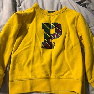 Yellow Ralph Lauren Sweatshirt
